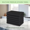 Elegant Comfort 100% Turkish Cotton 12-Pack Waffle Premium Kitchen Towels