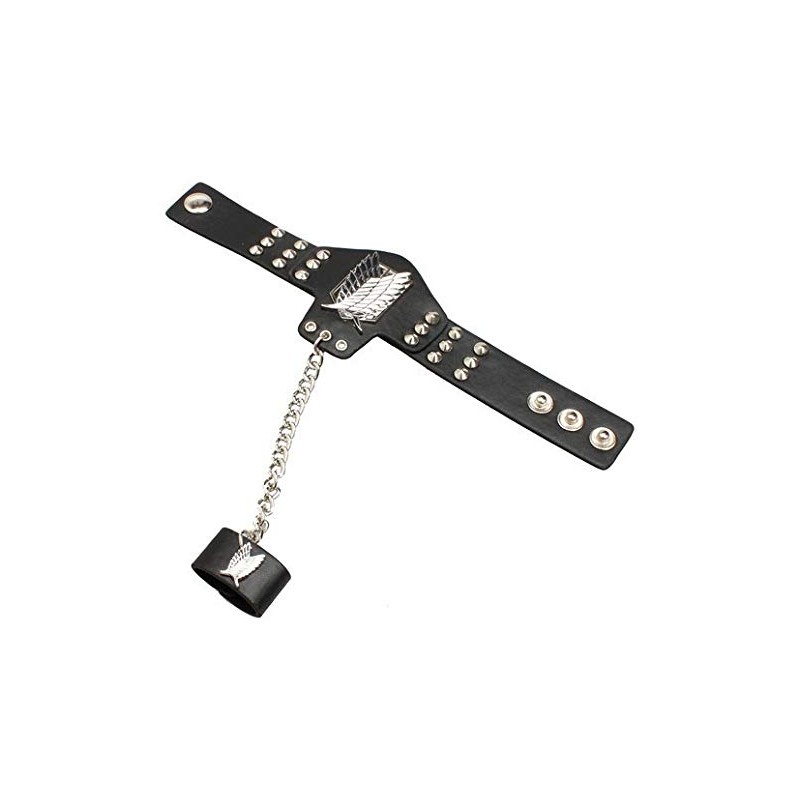 Attack on Titan Bracelet + Necklace + Basement Key, 3