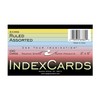 Roaring Spring Index Cards, 3" x 5", Assorted Colors, Lined,