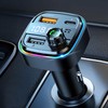 FM Transmitter Dual USB 1 Type C Multi Protection RGB
