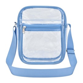 USPECLARE Clear Purse for Stadium Events Clear Messenger Bag for Men and Women