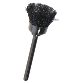 Fudeshe 15PCS Stainless Steel Wire Brush,Mini Brush with Handle,High Carbon Steel Wire Drill Brush Wire Brush