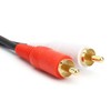 JSJ RCA Female to 2 RCA Male Y-Cable Stereo Audio