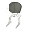 XFMT Chrome Backrest Sissy Bar W/Luggage Rack Compatible with Harley