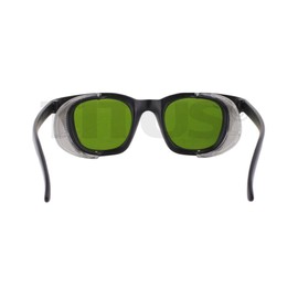 TITUS Retro Style IR Welding Safety Glasses w/Folding Side Shield (With Case, IR #3)