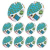 10pcs Tape Measure Portable Retractable Ruler Cloth Body Tape Measure