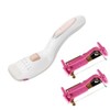Lavia V-Line Trimmer Flora White + 2 Replacement Heatline Cartridges (3 Total)
