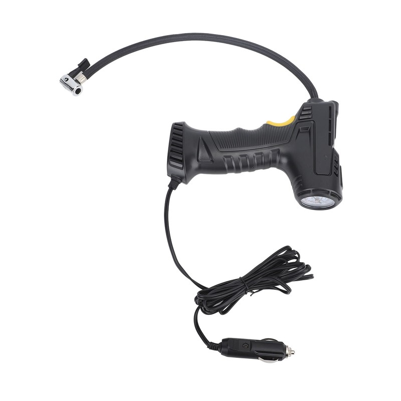 Wired Inflator 360 Degree Rotatable Inflation Pump LED Car Tire