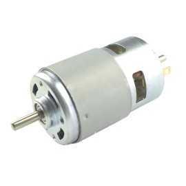 CONQUERALL 775 Large Torque Motor 12V 4000RPM / 24V 8000RPM Dual Bearing High Speed DC Motor for Grinders Hoovers Lathes Sanders Hand Drills