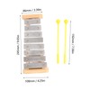 8 Notes Xylophone Educational Children Toddler Kid 8 Keys Xylophone
