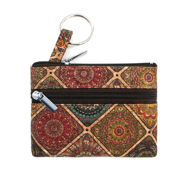 Eco-friendly Cork Coin Purse, Mini Pouch Card Change Vegan Wallet