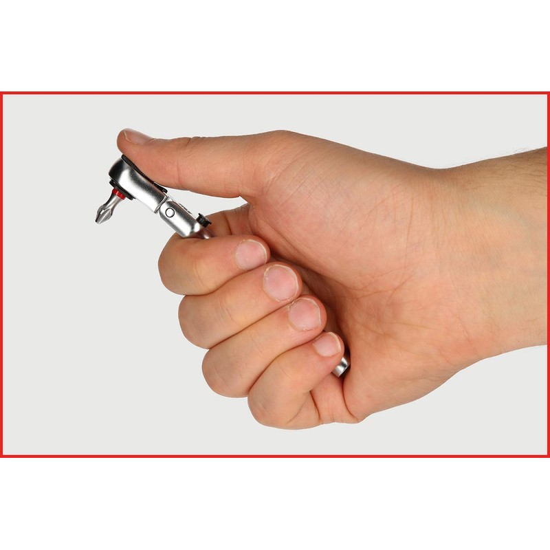 KS Tools 918.1560 1/4 Inch Bit Joint Reversible Ratchet Length