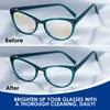 NORTHWEST ENTERPRISES Ultrasonic Eyeglass Cleaner Solution. Concentrated Glasses Cleaner for