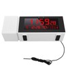 LED Digital Clock Human Motion Sensor Night Light Electronic Clock