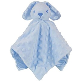 OnlyBee Baby Bunny Satin Lined Comforters - 3 Colours (Blue)