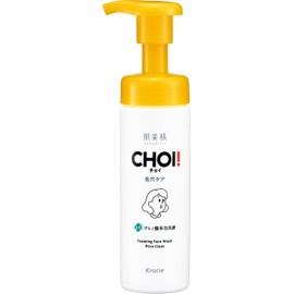 Hadabisei Choi Foam Cleansing Medicated Pore Care 3.9 oz (110 g) | Pore Skin Care, Dense Foam, Facial Cleansing Foam
