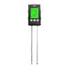 QUMOX 6-in-1 Soil Tester Meter with Rotatable Screen – Measures