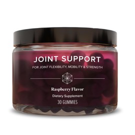 Isagenix Joint Support - Science-Backed, Natural Ingredients to Help with Joint Flexibility, Mobility, and Strength - Raspberry Flavor - 30 Gummies