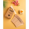 FOOGO Green 450pcs Disposable Wooden Forks 16cm Biodegradable Compostable Eco