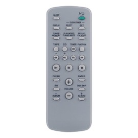 Replacement Universal Remote Control Applicable For Sony CD HIFI System RM‑SC50 RM‑SC55 MHC‑RG29 MHC‑RG490S CMT‑EH10 CMT‑U1 CMT‑CPZ1 MHC‑RG222 MHC‑RG2 RM‑SC3 RM‑SC30 CMT-HPX10W