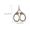 COHEALI Quality Embroidery Scissors Metal Trimmer Thread Trimming Tool Mini