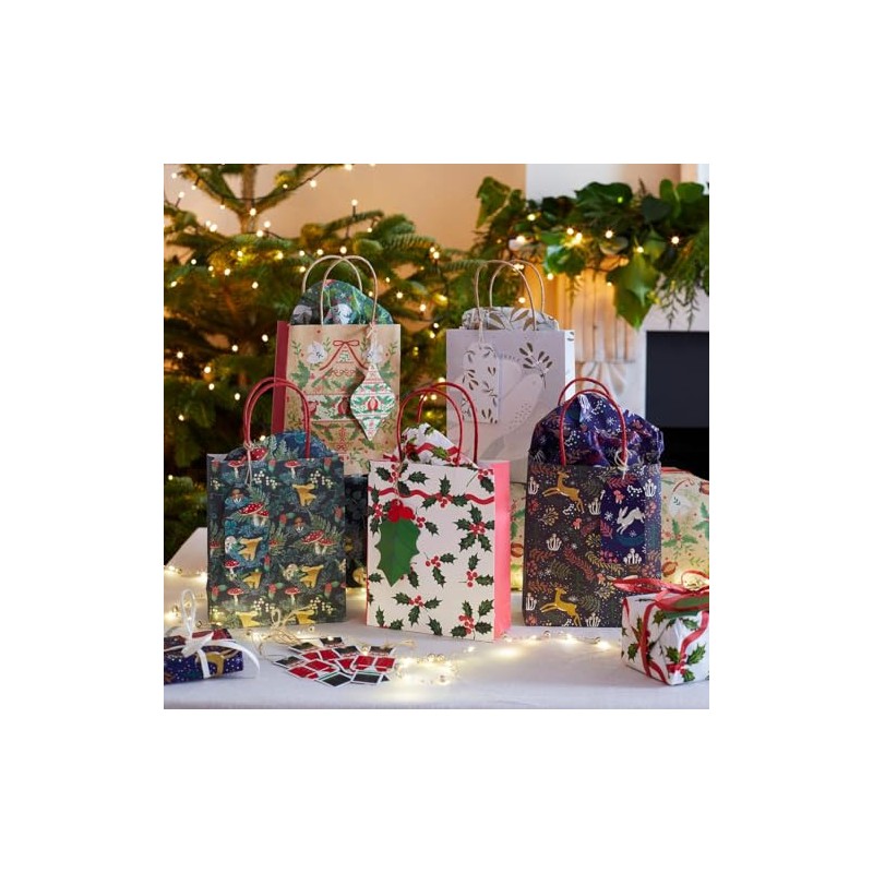 Talking Tables 8 x Nutcracker Red Gift Tag with String