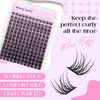 WENDY Natural Lash Clusters D Curl Wispy Eyelash Clusters Ultra