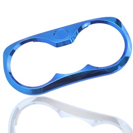 YIZHIHUA Chrome Bezel for LCD Digital Jet Ski Speedometer Gauge Cluster Compatible with Sea Doo GTX/RXP/RXT/Wake, Replacement Part Number# 278002270 278002144 (Blue)