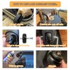 50mm x 18mm Luggage Replacement Wheels Set 4Pcs Rubber Suitcase
