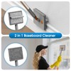 Elegoro Extendable Cleaner for Ceiling Fan and Baseboards Cleaner Tool-
