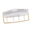 Wall Basket Shelf Corner Clear Corner Triangular Storage Rack Bathroom