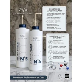 Trio de Reparacion Capilar Shampoo (300ml) y Acondicionador (300ml) Molecular Bond  Plex System 6 (120ml) Leave in reconstructor intensivo....        