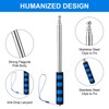 Risipu 8.2FT Telescopic Flag Pole,Stainless Steel Handheld Portable Extendable Retractable