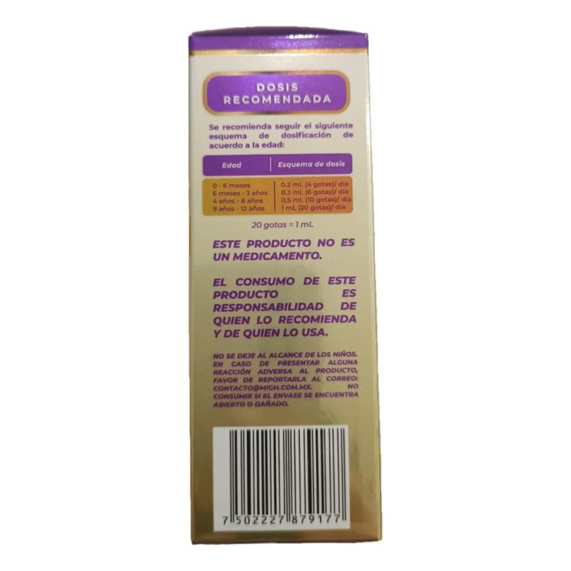 Growvit Multivitaminico Infantil Zn Zinc Aniquelado Sabor Natural