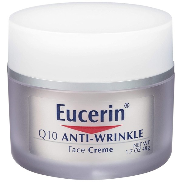 Eucerin Sensitive Skin Experts Q10 Anti-Wrinkle Face Creme 1.70 oz ( Pack of 4)