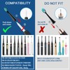Fairywill Replacement Brushes Pack of 10 Suitable for Fairywill Fairy