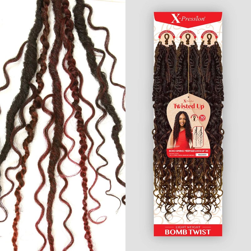 Outre Crochet Braids X-Pression Twisted Up 3X Boho Spring Mermaid