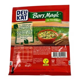 Delikat Bors Magic Verdeturi BORSCH with Herbs Lovage Sour Soup Base 65 g
