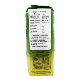 Yerba Mate Pipore con Palo Suave 500g                                                                                                                 