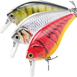 Jerkbait Minnow 5 to 9 cm, 4 to 22 g, Hard Artificial Bait, Predatory Fish, Trout, Pike, Swimming Fish, Soft (Red Fish, 9 cm, 22 g)