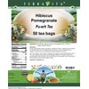 Hibiscus Pomegranate Pu-erh Tea (50 tea bags, ZIN: 543509)