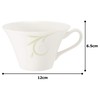 Narumi 50524-2636 Cup Saucer, Natural Green, 7.4 fl oz (210