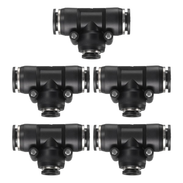 HARFINGTON 2pcs Push to Connect Fittings 1/2 Inch Tube OD