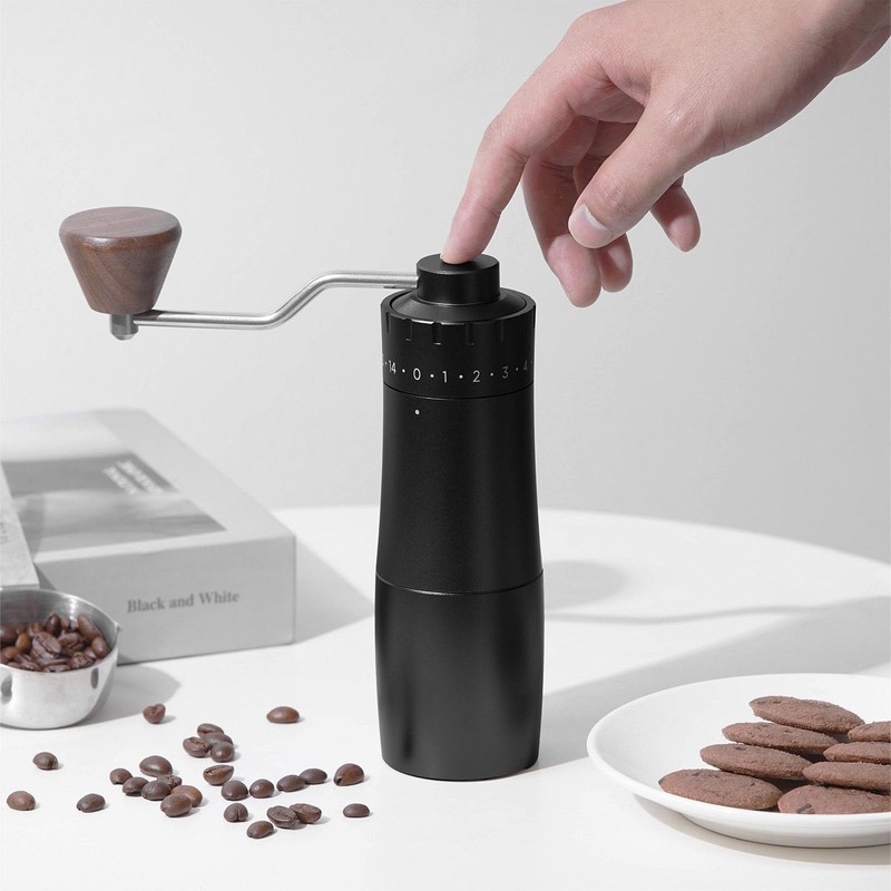 Manual Coffee Grinder, Hxswkk Hand Coffee Bean Grinder with 6-star