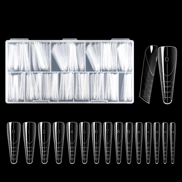 BNG Dual Nail Forms For Gel Builder 150 Pcs 15