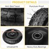 TICONN 10" Solid Tires, 2 Pack Flat Free 4.10/3.50-4'' Wheels