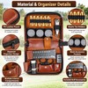 9-in-1 Golf Accessories Kit for Course Organization – Waterproof Brown