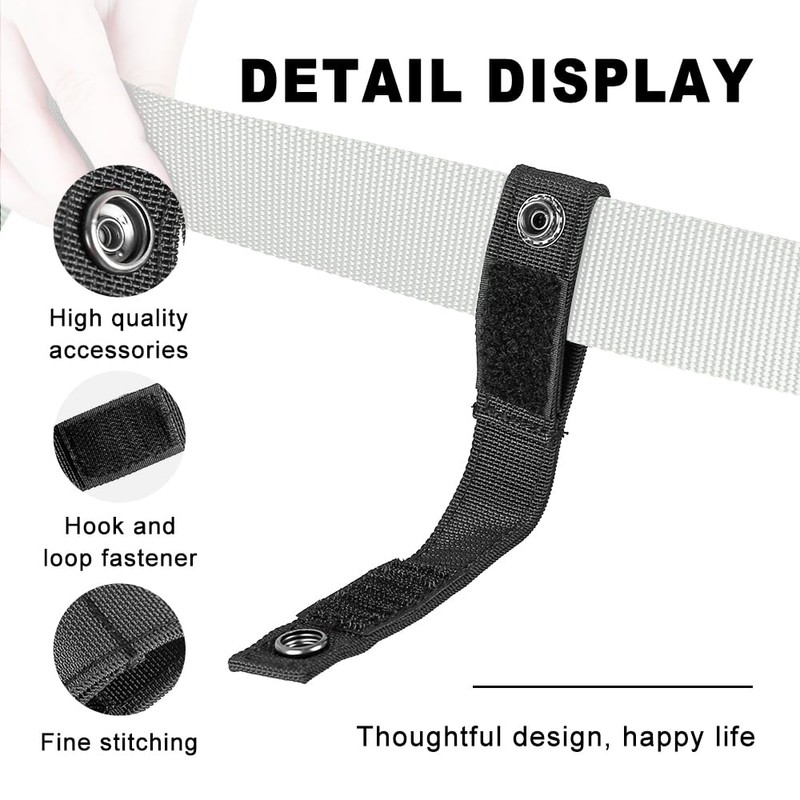 Handcuff Strap, Tactical Handcuff Holder, Nylon Duty Belt Keepers, Adjustable
