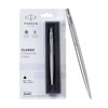 Parker Classic Stainless Steel CT Ball Pen (Blue Color) Fine