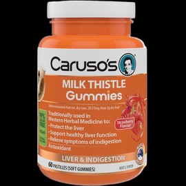 Caruso’s Natural Health Caruso's Gummies Milk Thistle X 60